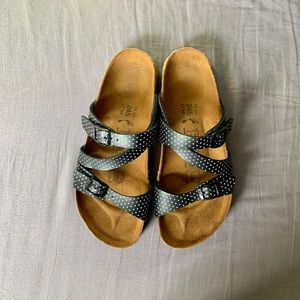 Birki’s Birkenstock polka dot sandals 38